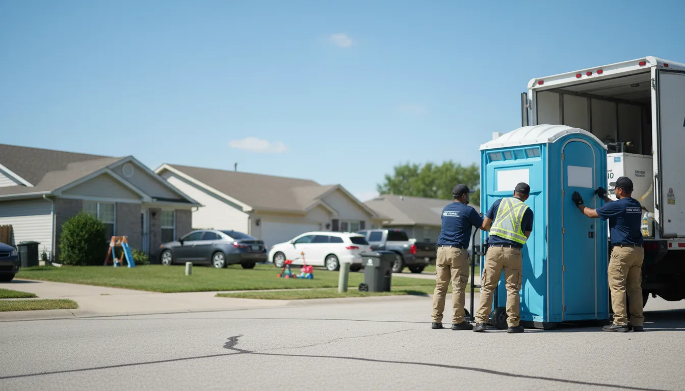 Standard Porta Potty Rentals in Bloomington, TX near me